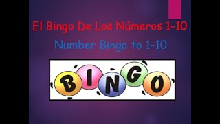 Counting 1-10/ El Bingo De Los Números 1-10/ Number Bingo 1-10 screenshot 5
