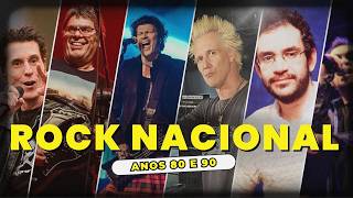 🎸 ROCK NACIONAL 80/90 🎶 As Músicas Que Marcaram Uma Geração!