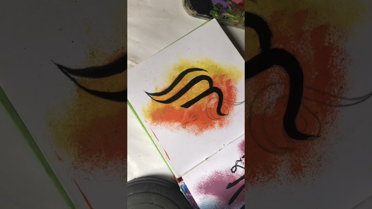 আল্লাহর নামের অসাধারণ আরবি ক্যালিগ্রাফি | Arabic Calligraphy Painting | Raka's Artwork #calligraphy
