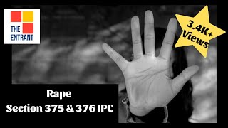 What is Rape and its Punishments under Indian Penal Code | Section 375 & 376 IPC