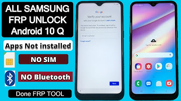 ALL SAMSUNG Android 10 FRP Unlock /Google Account Lock Bypass/Android 10/NO SIM/NO App August 2020