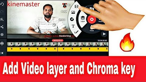 How to add Video layer and Chroma key in Kinemaster free in hindi 🔥| Technical Alokji