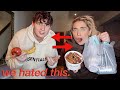 Swapping DIETS with my brother for 24hours!! * we hated this*