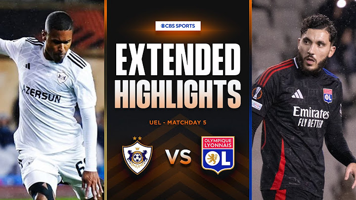 Qarabağ FK vs. Lyon: Extended Highlights | UEL League Phase MD 5 | CBS Sports Golazo - Europe