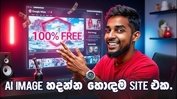 FREE AI Image & Video Generator Tool From Text | Google Whisk AI Sinhala Tutorial | Dilography 💛