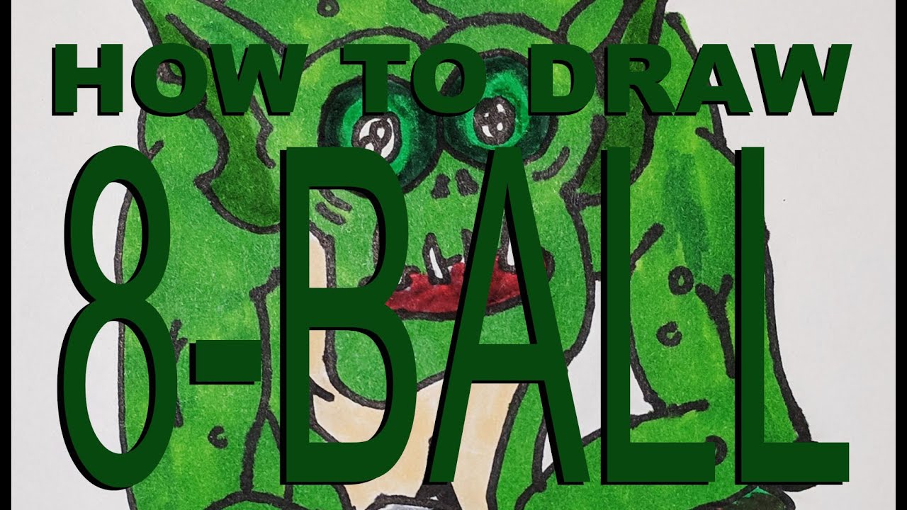 How to Draw 8 Ball (Gravity Falls) - YouTube