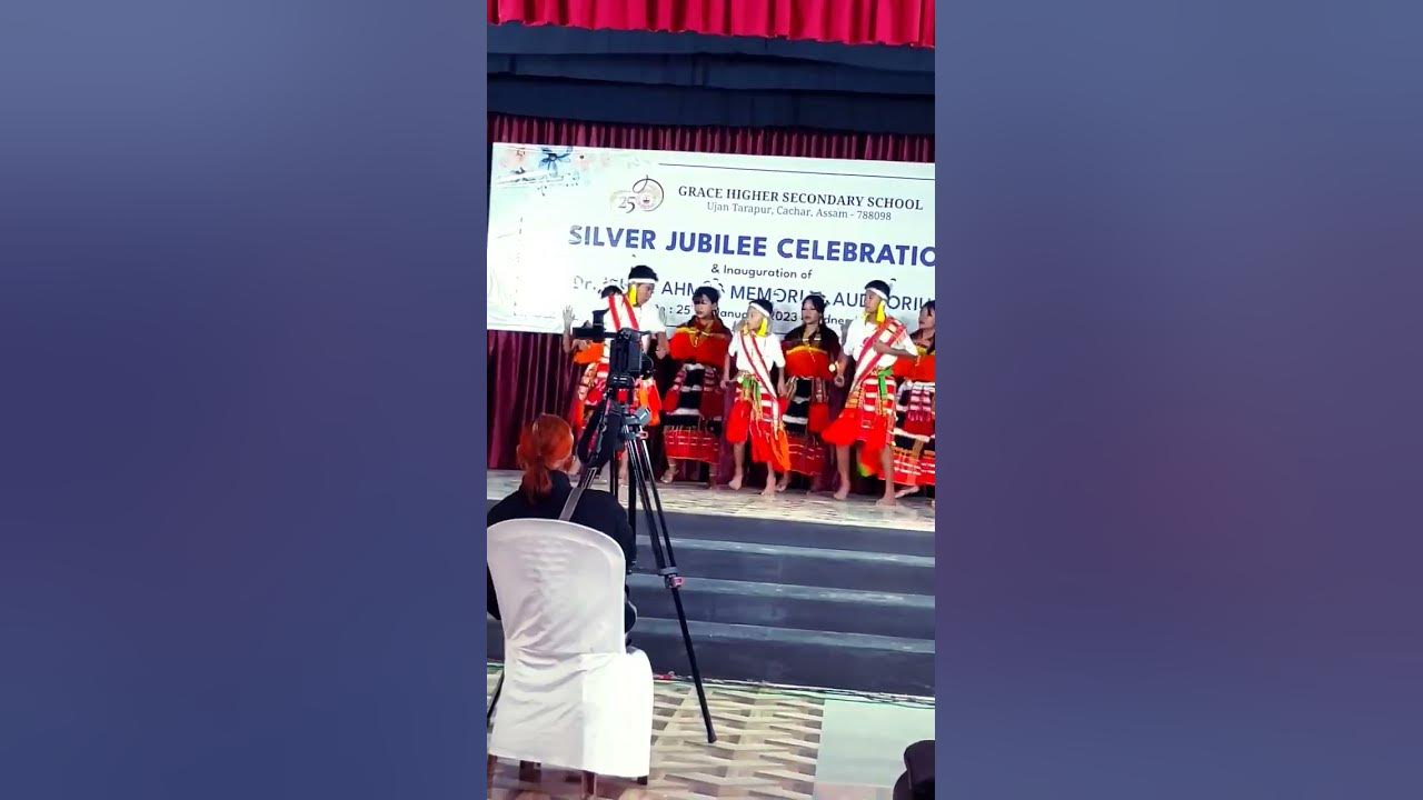 Naga Dance of Assam #silchar #naga #dance #assam #silver #jublee #programming
