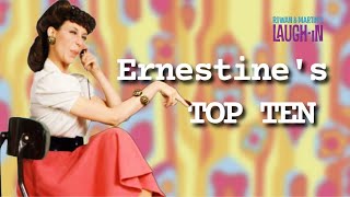 Ernestine's Top 10! | Lily Tomlin | Rowan & Martin's Laugh-In