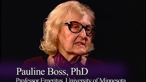 Understanding Ambiguous Losses (The Mary Hanson Show)