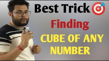 Easy/Best Trick to Find Cube of Any number || Shortcut method for finding cube in Hindi || 2020
