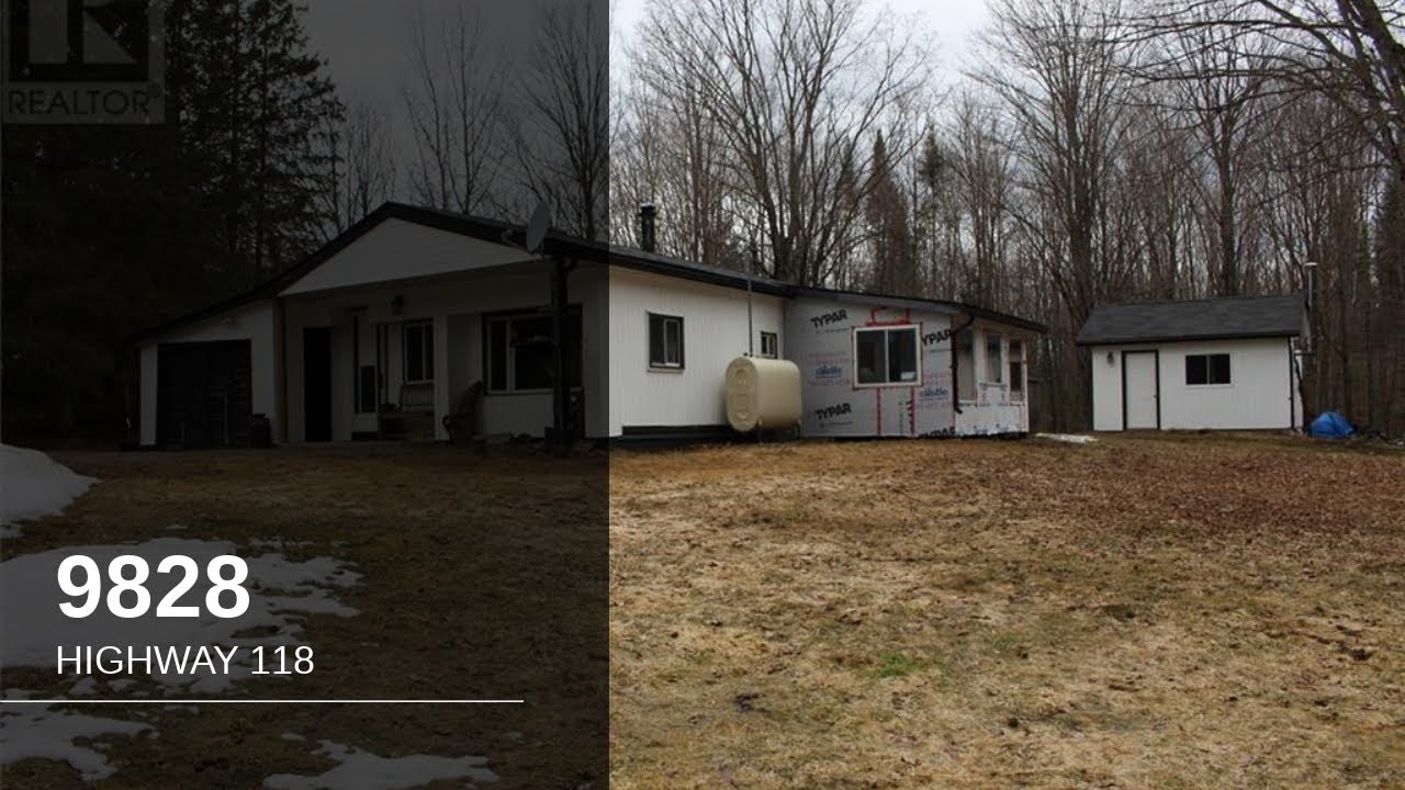 9828 HIGHWAY 118 Haliburton Real Estate YouTube