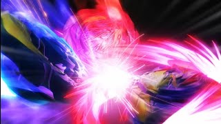 Beyblade Burst QuadStrike Episode 11 - Hyuga & Hikaru is Back - Valkyrie VS Helios Mr & Hyperion Mr