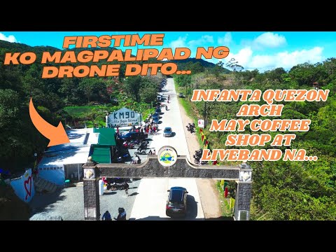 Infanta Quezon || Firstime ko magpalipad ng Drone dito || Dji Mini 3 Pro || #obetzkiemotovlog