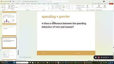 Analyzing cross variable analysis in Excel (only for the sample)