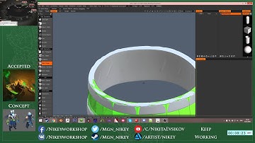Dota 2 Workshop. Working on Zuus set #6 part1
