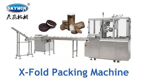 X Fold On Edge Packaging Machine