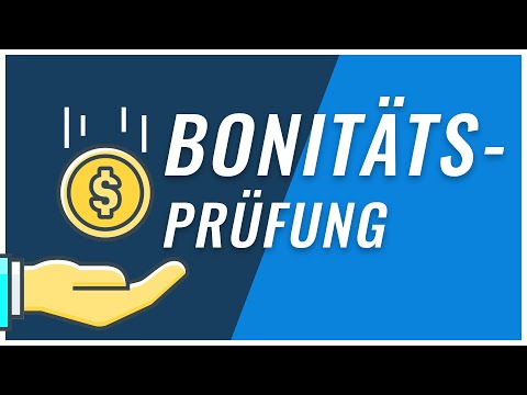 Video: Wie Man Eine Gute Bonität Verdient