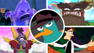 Phineas and Ferb: Across the 2nd Dimension - All Bosses/All Boss Fights + ENDING (PS3, PSP, WII ,DS)