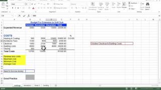 5 and 6   Entering data into cells
