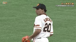 プロ野球開幕まで「あと23日」新戦力サンチェスが1ヶ所バッティングでマウンドに【巨人】