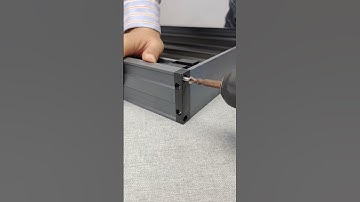 Drag and drop a diamond screen door, silent pulley, sliding smoothly!#qiangning