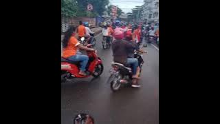 Pawai Kemenangan Belanda v Austria, di Ambon Maluku🇳🇱🇳🇱 #netherlandsoccer #onsoranje #fanatik
