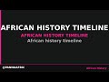 African history timeline