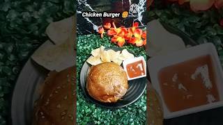 Easy Crispy Chicken Burger ?? shorts chickenburger  food  foodiesofindia