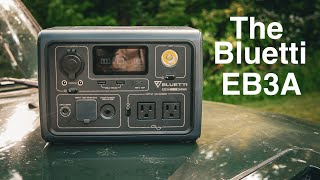 The Bluetti EB3A-The Perfect SMALL 600W 268WH Portable Power Station