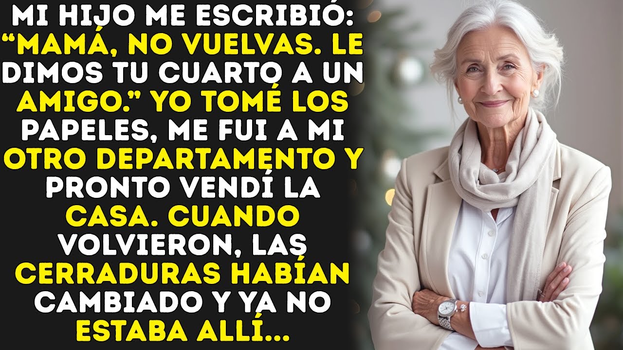 Mi hijo intentó echarme... Vendí la casa en silencio y desaparecí sin dejar rastro...
