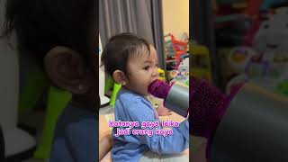 LEXIE NYANYI PAKAI MIC, LEIKA JADI ORANG KAYA ANEH😂 #leika #viral #shorts