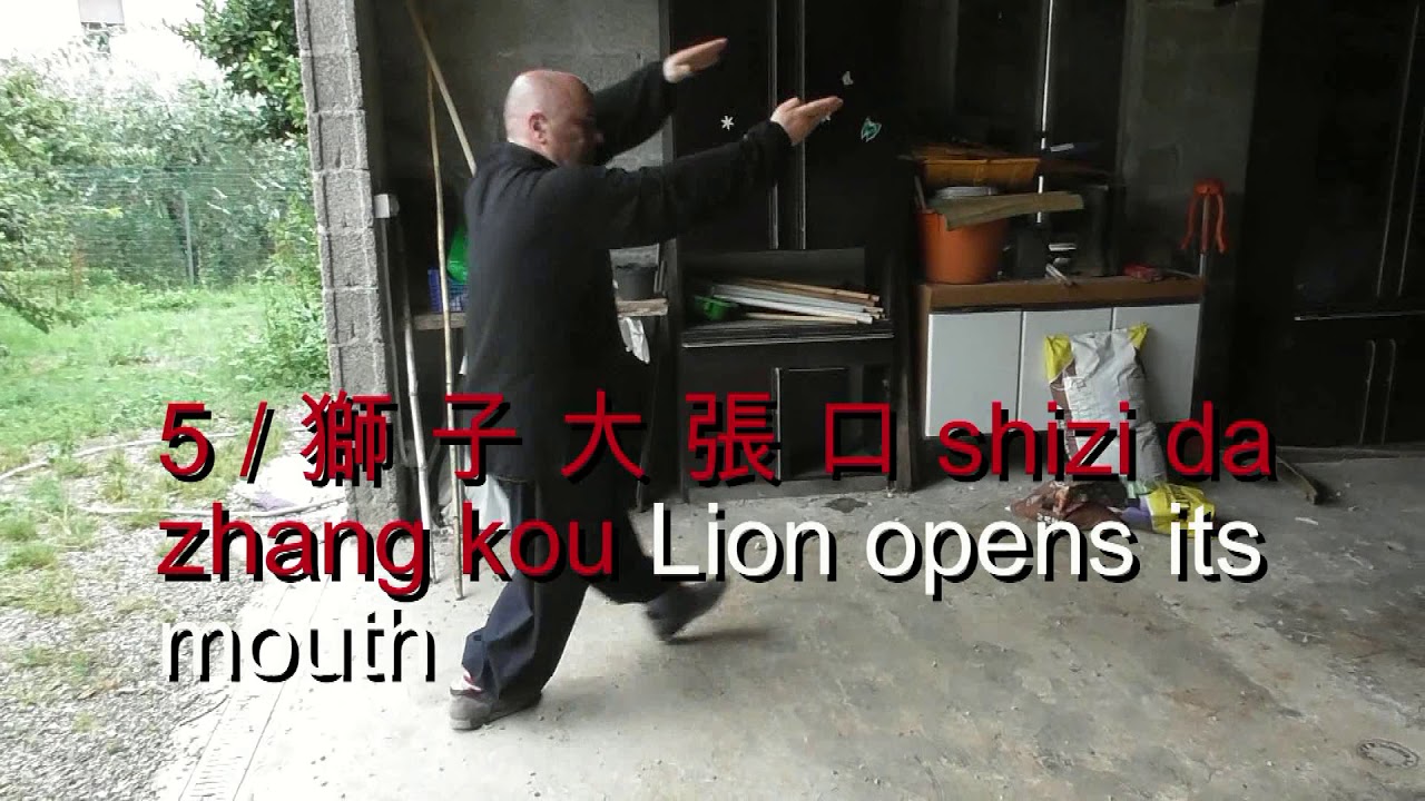 ZHU BAOZHEN BASIC BAGUA ZHANG KUNGFU - YouTube