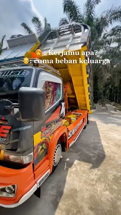 Modifikasi Dam Truck Mbois‼️