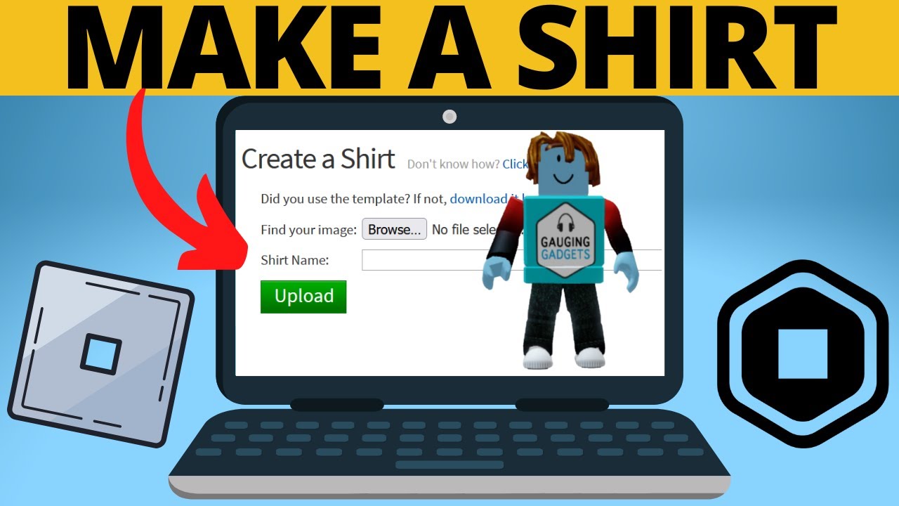 How to Make a Custom Shirt in Roblox 2023 - Easy! 