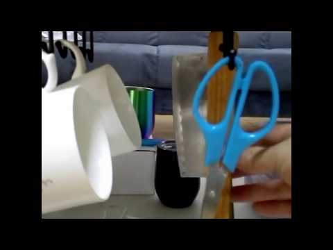 EigPluy Under Cabinet Mug Hooks Holder Hanging Rack
