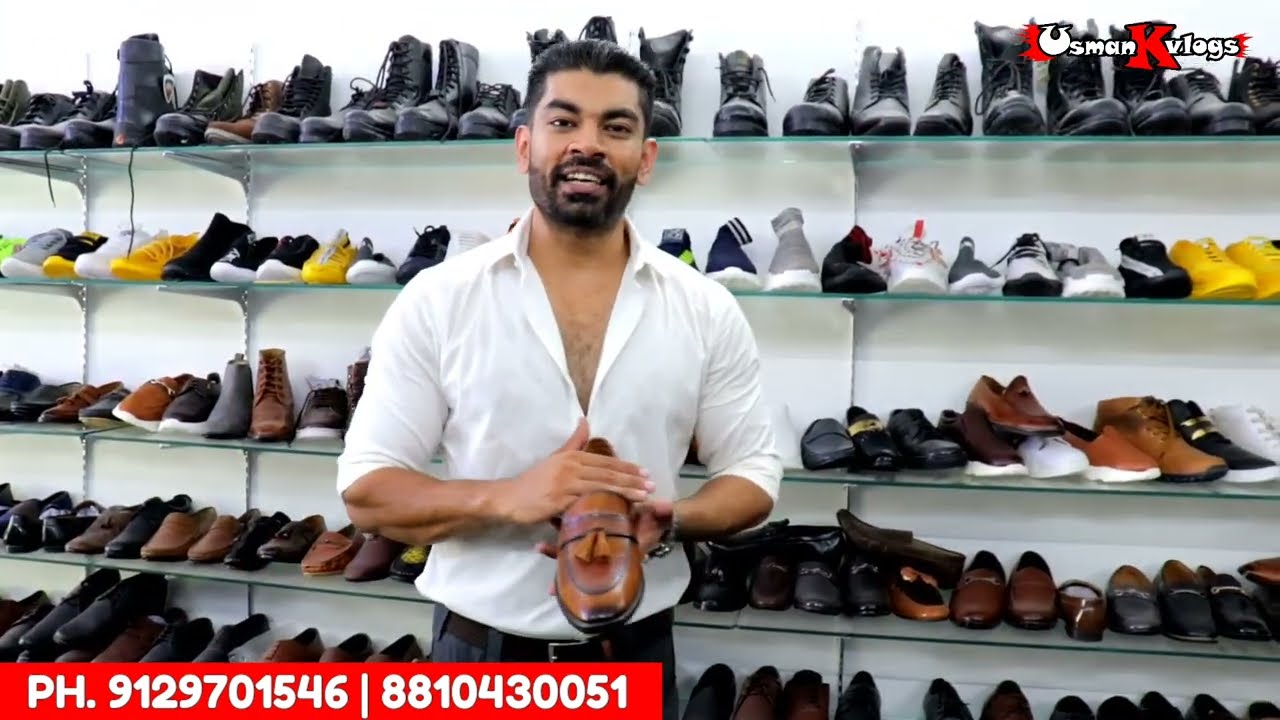 Agra Shoes Factory 150/ Rs Shoes Wholesale Market In Agra Baxxy