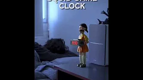 Squidgame Clock | Red light green light alarm