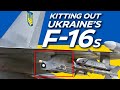 F-16s Delivered To Ukraine With Advanced Countermeasure Pods For Self Protection