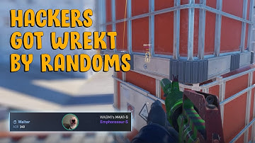 CS2 Closet cheater with a full squad lost a game against randoms.
