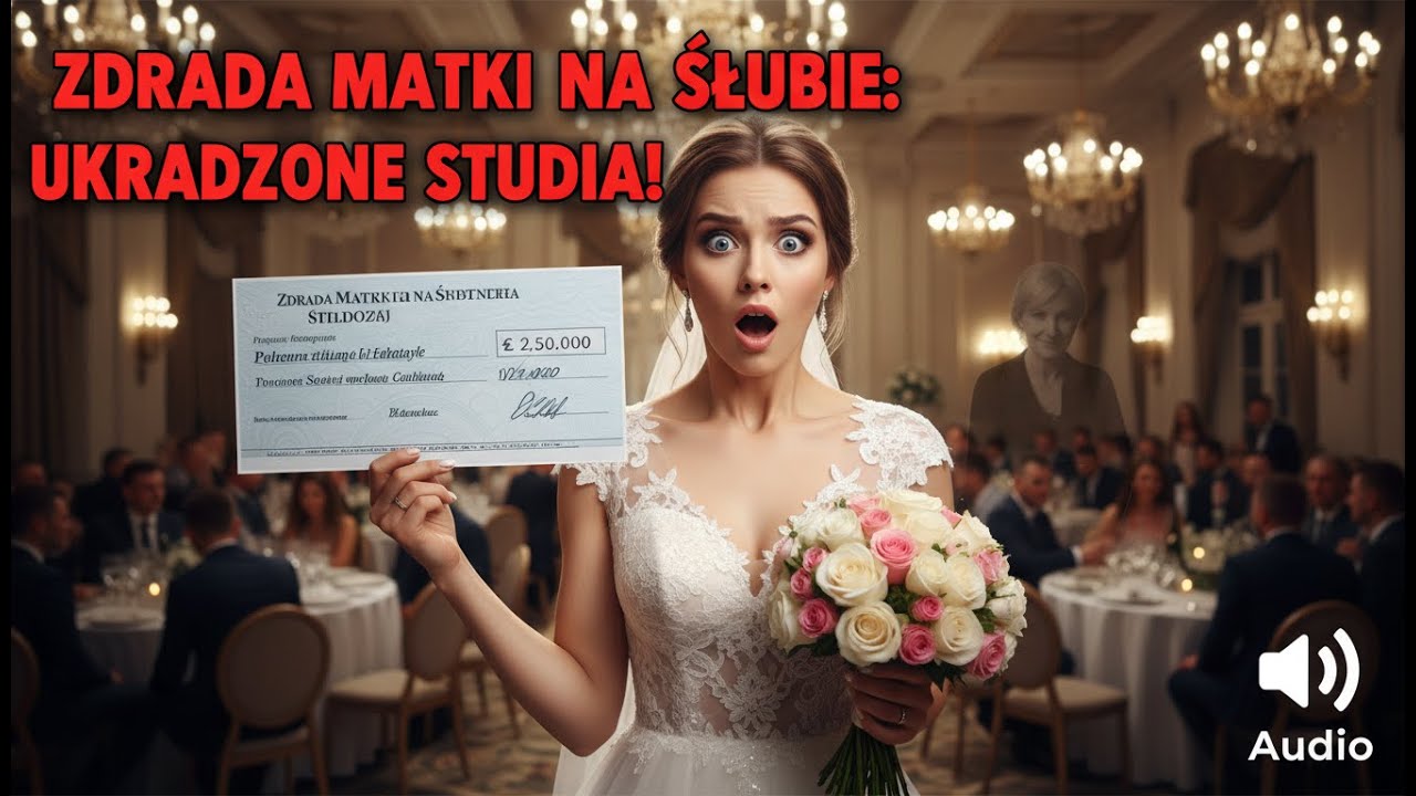 Matka wręczyła mi czek na ślubie + ujawniła zdradę lat.