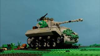 WW2 Танковый бой ★ Лего Андрей