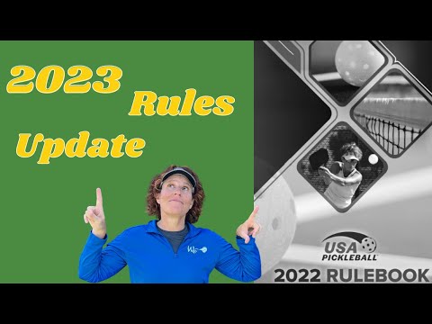 NEW Pickleball Rules - What You Need to Know for 2023