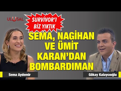 Sema, Nagihan ve Ümit Karan'dan bombardıman - Gökay Kalaycıoğlu'yla Ulusal Masa - 24 Temmuz 2022