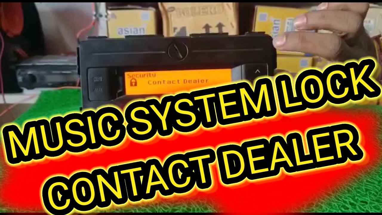 System secure. please contact dealer