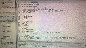 MSP430 Hardware Interrupt via UART: C Programming Switch Case