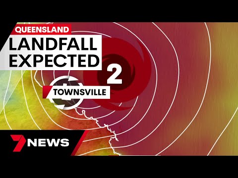 Queensland residents brace for severe weather as Cyclone Kirrily approaches landfall|7News Australia
