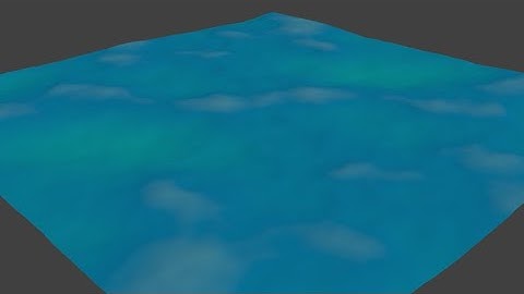 How to make water in Blender 2.79