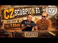 Pistola Semi Automática Ceska Zbrojovka  CZ 61 Scorpion Cal.  7.65mm