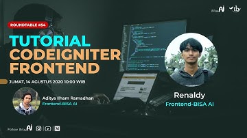 Tutorial CodeIgniter Frontend  ( Renaldy  Frontend - BISA AI )