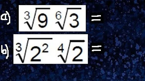 Qual é a raiz cúbica de 9?